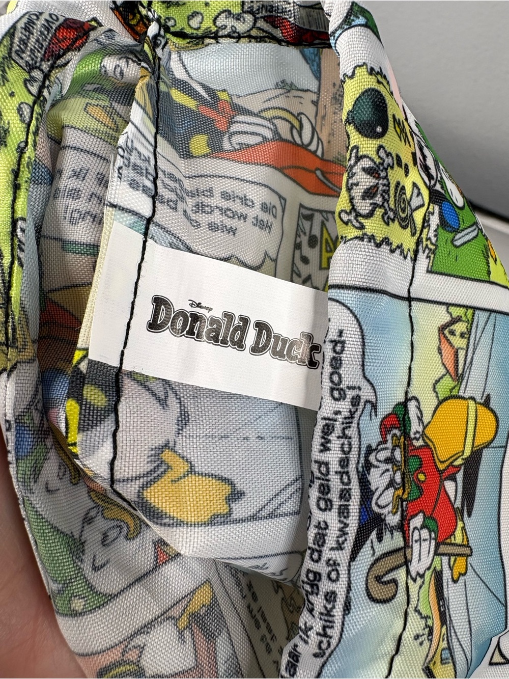 Donald Duck Retro Cartoons Drawstring Backpack - Picture 7 of 7